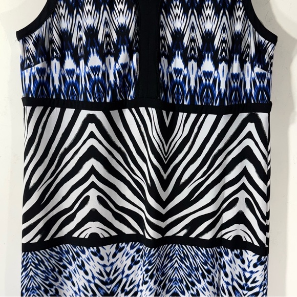 Chico's mixed animal print jersey knit Maxi Dress - Picture 4 of 11